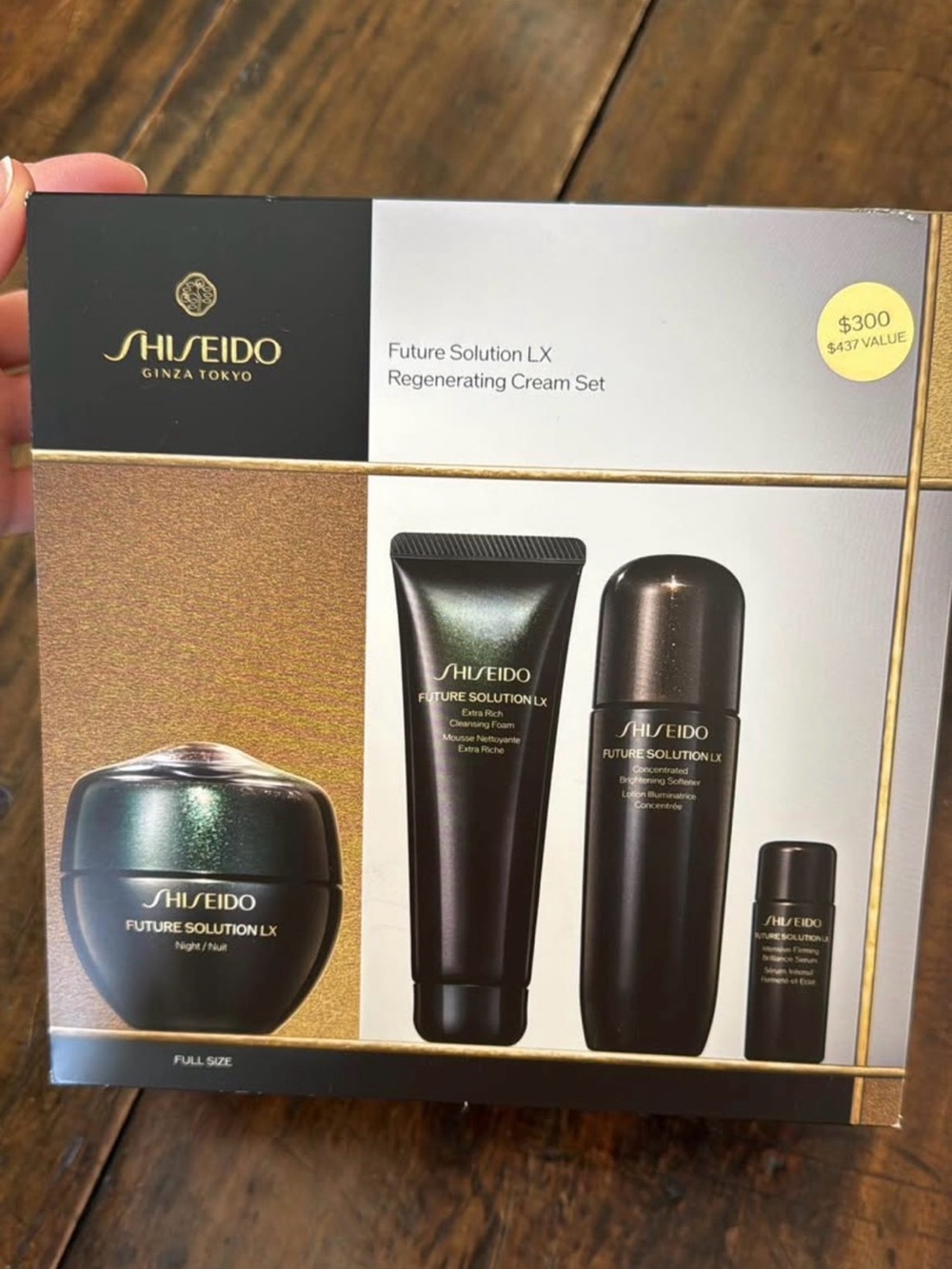 Shiseido Future Solution LX Regenerating Cream Set (4 items)